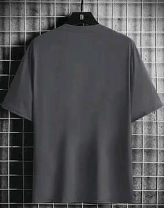 Stylish Grey Graphic Print T-Shirt