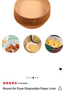 Air Fryer Disposable Paper Liners (50-Piece)