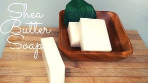 Handmade Shea Butter &amp; Goat Milk Moisturizing Soap