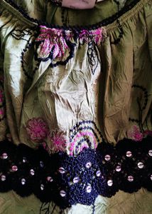Fairycore Embroided Top
