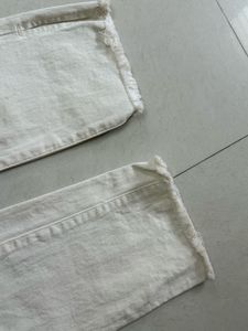 Ripped off White Jeans