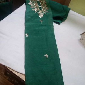 Emerald Green Embroidered Salwar Kameez