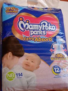 Mamypoko pants NB 114 pc
