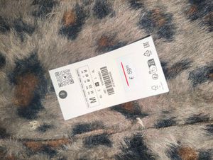 Zara Animal Print Cardigan