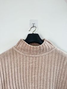 Cozy Beige Turtleneck Sweater