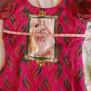 Pink traditional Kurta