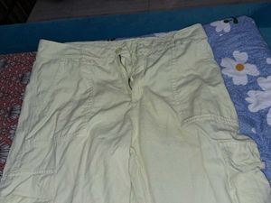 Light Yellow Joggers