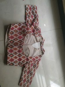 Designer Saree With Stitched Blouse