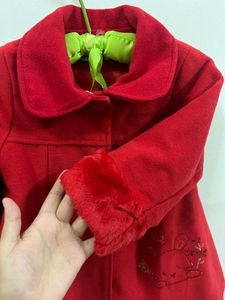 Red Girls Coat