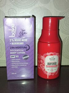 Bake Brightening Sunscreen Body Lotion