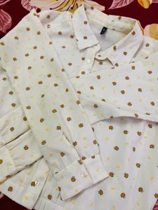 Vintage Floral Button-Down