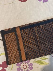 Elegant Green &amp; Navy blue Saree