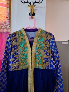 Anarkali Style Gown With Dupatta