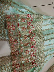 Elegant Embroidered Palazzo Suit