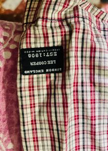 Original Leecooper Check Shirt