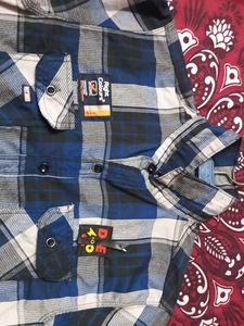 Plaid Flannel Shirt