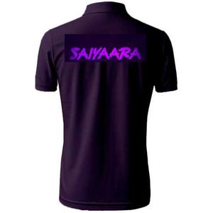 SAIYAARA BACK PRINTED POLO TSHIRTS ULTRA PREMIUM