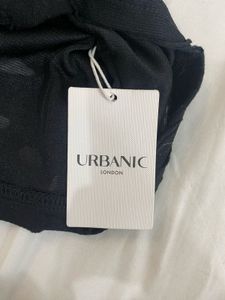 gothic black mini dress