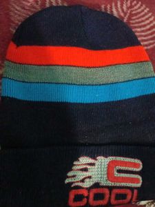 Striped Beanie Hat