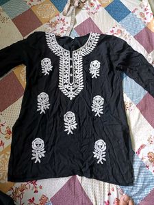 Black Short Kurti