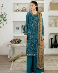 Heavy Work Unstitched Dress Material