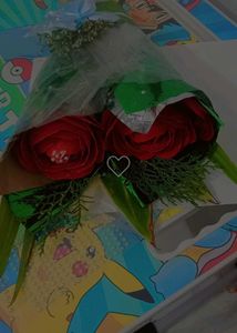 Paper Flower Bouquets With Touch Of Real Leaf