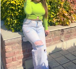 Peacock Cutout Detailing Top