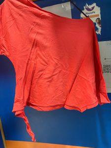 Side Down Shoulder Top
