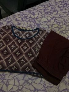 L Size Kurti Lagging Set