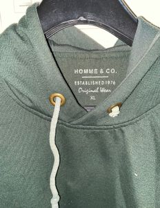 Full Sleeves Solid Men Sweatshirt