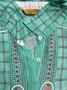 Mint Green Plaid Dress