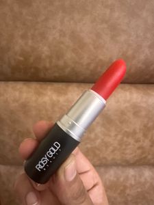 Rosy Gold Beauty Lipstick | Shade M8 Red Tangerine