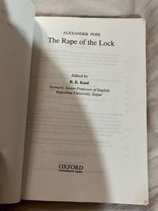 The Rape of Lock by Alexander Pop