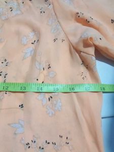 Vintage Orange Skirt Set