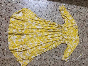 Floral Yellow Dress