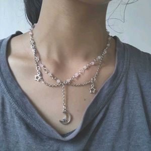 Moon  Star  💫Necklace