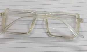 Glasses With Medium Golden Shade And Mix White