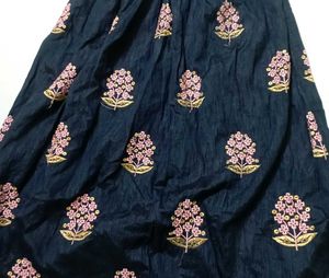 Floral Print Ethnic Skirt