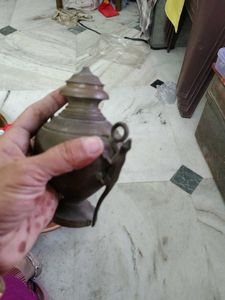 Vintage brass gangajali