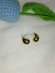 Gold Teardrop Earrings
