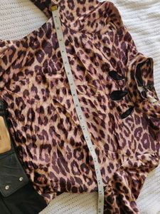 Leopard Print chanel dress