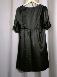 Chic Black Dress &amp; Pan Collar Top