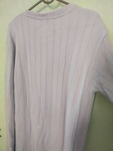 Lavender Colour Sweatshirt Top