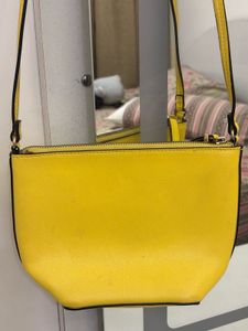 Yellow Crossbody Bag