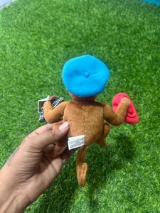 CROCODILE CREEK PLUSH 5" MONKEY WITH HATS "CAPS