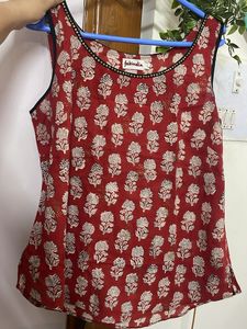 Fabindia Handblock Print Top