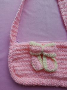 Crochet Bow Bag🎀
