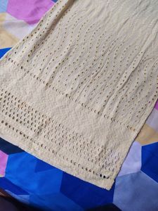 Yellow Embroidered Kurta