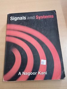 Signals And Systems Book By A Nagoor Kani