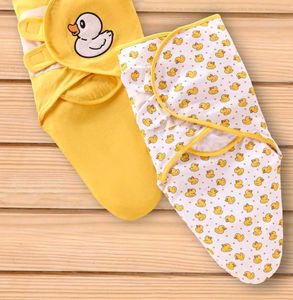 Cute Duck Baby Swaddle Set